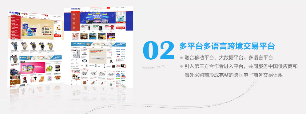 跨境电商解决方案-多平台多语言跨境交易平台